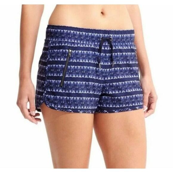 Athleta Sway Shorts Printed Blue Ikat Women's XS - Picture 1 of 6